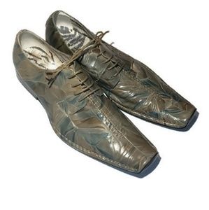 MONTELI  Chameleon Gator Snout Shoes